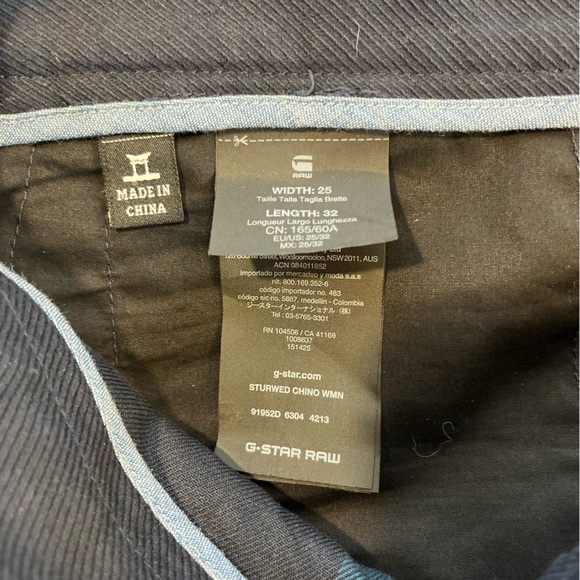 Women’s G star, raw capris, Chino pants - Picture 3 of 10